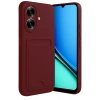 Realme Note 60 Kelvin Kartvizitli Silikon - Bordo