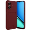 Realme Note 60 Kelvin Kartvizitli Silikon - Bordo