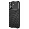 Realme Note 60 Kılıf Auto Focus Karbon Kapak - Siyah