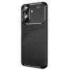 Realme Note 60 Kılıf Auto Focus Karbon Kapak - Siyah