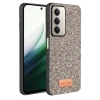 Redmi 15 4G Bright Simli Kapak - Gümüş