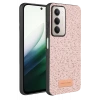 Redmi 15 4G Bright Simli Kapak - Pembe