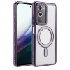 Redmi 15 4G Joke Simli Magneticsafe Kılıf - Derin Mor