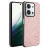 Redmi 15C 4G Bright Simli Kapak - Pembe