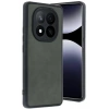 Redmi Note 14 Pro 4G Kılıf Aras Deri Kapak - Koyu Yeşil