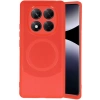Redmi Note 14 Pro 5G Kılıf Maya Karbon Kapak - Kırmızı