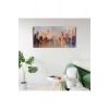 Renkli Kayıp Şehir Canvas Tablo (60x120)
