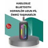 Renkli LED Işıklı Kablosuz Hoparlör IP67 Sertifikalı