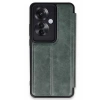 Reno 11F Kılıf Flip Cover - Koyu Yeşil