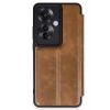 Reno 11F Kılıf Flip Cover - Taba