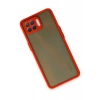 Reno 4 Lite Kılıf Montreal Silikon Kapak - Kırmızı