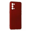 Reno 5 Kılıf First Silikon - Bordo