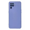 Reno 5 Lite Kılıf Nano içi Kadife Silikon - Lila