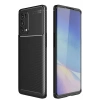 Reno 5 Pro Kılıf Auto Focus Karbon Kapak - Siyah