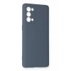 Reno 5 Pro Kılıf Nano içi Kadife Silikon - Gri
