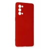 Reno 5 Pro Kılıf Nano içi Kadife Silikon - Kırmızı