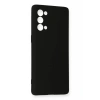 Reno 5 Pro Kılıf Nano içi Kadife Silikon - Siyah