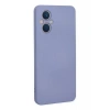 Reno 7 Lite Kılıf Nano içi Kadife Silikon - Lila