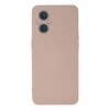 Reno 7 Lite Kılıf Nano içi Kadife Silikon - Pudra