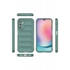 Samsung A36 Kılıf Optimum Silikon - Koyu Yeşil