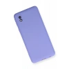 Samsung Galaxy A01 Core Kılıf First Silikon - Lila