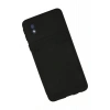 Samsung Galaxy A01 Core Kılıf Kelvin Kartvizitli Silikon - Siyah