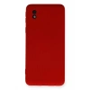 Samsung Galaxy A01 Core Kılıf Nano içi Kadife Silikon - Kırmızı