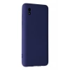 Samsung Galaxy A01 Core Kılıf Nano içi Kadife Silikon - Lacivert
