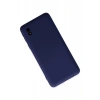 Samsung Galaxy A01 Core Kılıf Nano içi Kadife Silikon - Lacivert