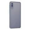 Samsung Galaxy A02 Kılıf Montreal Silikon Kapak - Gri