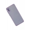 Samsung Galaxy A02 Kılıf Montreal Silikon Kapak - Mor