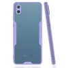 Samsung Galaxy A02 Kılıf Platin Silikon - Lila