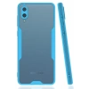 Samsung Galaxy A02 Kılıf Platin Silikon - Mavi