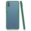 Samsung Galaxy A02 Kılıf Platin Silikon - Yeşil