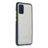 Samsung Galaxy A02S Kılıf Miami Şeffaf Silikon - Lacivert
