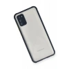 Samsung Galaxy A02S Kılıf Miami Şeffaf Silikon - Lacivert