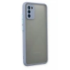 Samsung Galaxy A02S Kılıf Montreal Silikon Kapak - Gri