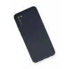 Samsung Galaxy A02S Kılıf Nano içi Kadife Silikon - Lacivert
