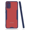 Samsung Galaxy A02S Kılıf Platin Silikon - Lacivert