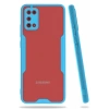 Samsung Galaxy A02S Kılıf Platin Silikon - Mavi