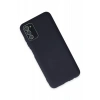 Samsung Galaxy A03S Kılıf Lansman Glass Kapak - Lacivert