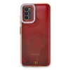 Samsung Galaxy A03S Kılıf Liva Lens Silikon - Lila
