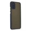 Samsung Galaxy A03S Kılıf Montreal Silikon Kapak - Lacivert