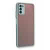 Samsung Galaxy A03S Kılıf Montreal Silikon Kapak - Turkuaz
