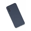 Samsung Galaxy A03S Kılıf Nano içi Kadife Silikon - Gri