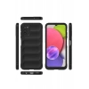 Samsung Galaxy A03S Kılıf Optimum Silikon - Siyah