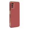 Samsung Galaxy A03S Kılıf Volet Silikon - Kırmızı