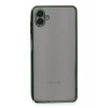 Samsung Galaxy A04 Kılıf Lensli Silikon - Yeşil