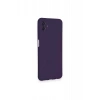 Samsung Galaxy A04 Kılıf Nano içi Kadife Silikon - Mor