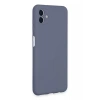 Samsung Galaxy A04E Kılıf Nano içi Kadife Silikon - Gri